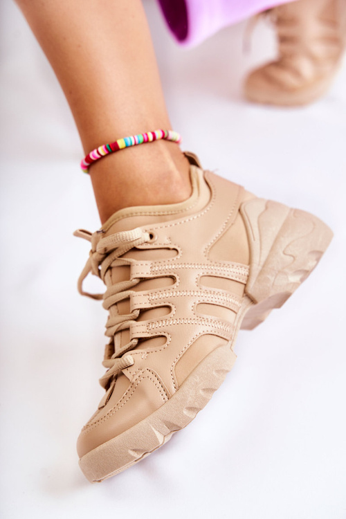 Жіночі спортивні кросівки бежеві Azella