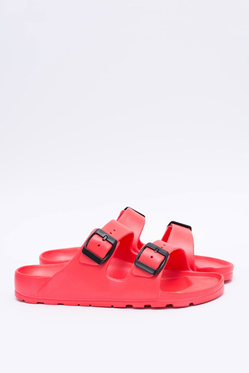 Жіночі легкі садові шльопанці червоні