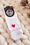 Молодіжні шкарпетки I Love Summer White