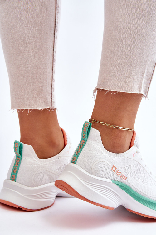 Спортивне взуття Big Star Light LL274328 біле з системою піни з пам'яттю