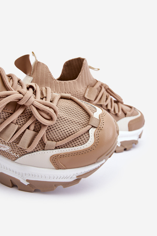 Жіночі кросівки Keaton темно-бежеві