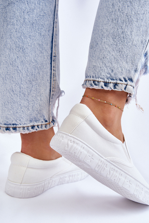 Жіночі кросівки сліпони Big Star LL274389 Білі