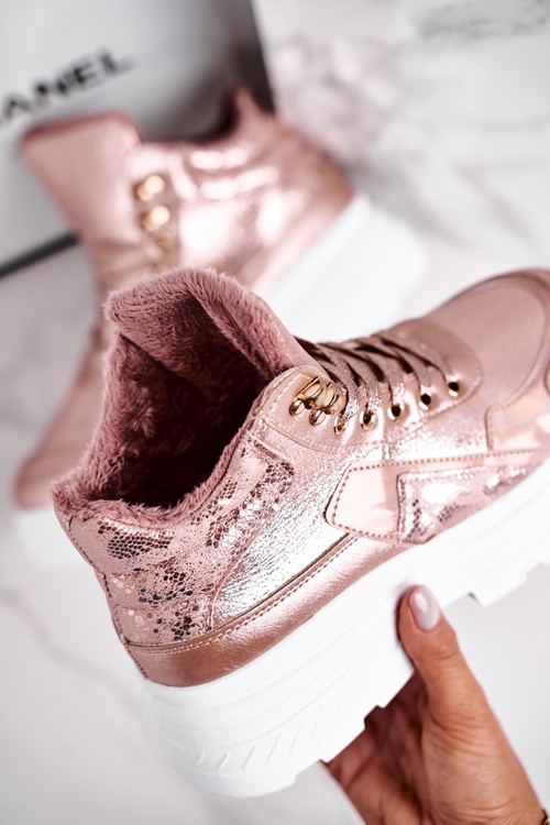 Жіноче спортивне взуття Warm High Champage Davan