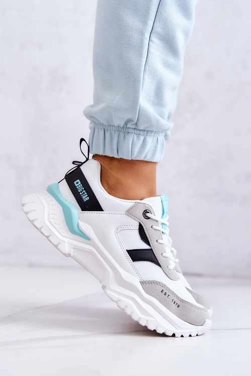 Жіноче спортивне взуття Big Star JJ274A411 біло-чорне