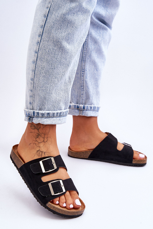 Жіночі сліпони чорні Destino