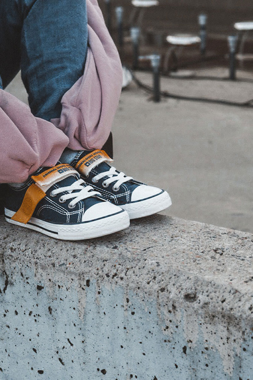 Дитячі низькі кросівки BIG STAR JJ374072 Navy