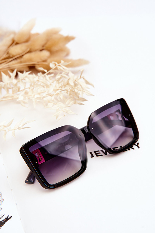 Модні сонцезахисні окуляри Prius V219 чорно-сірі