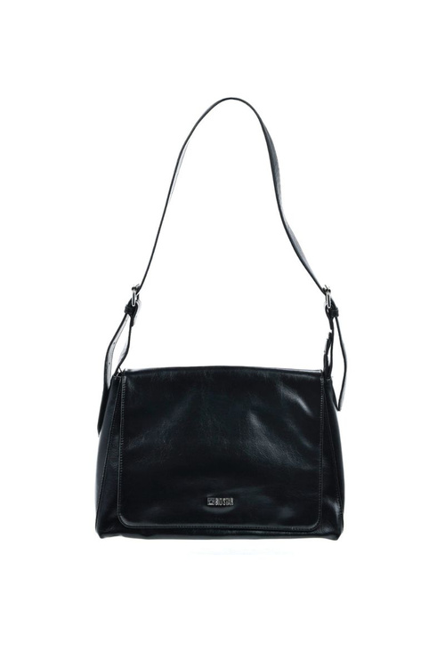 Сумка Через Плече З Золотою Ланцюгом Big Star OO574048 Чорна