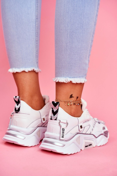 Жіноче спортивне взуття Big Star by Daniel Lopez White FF274A529