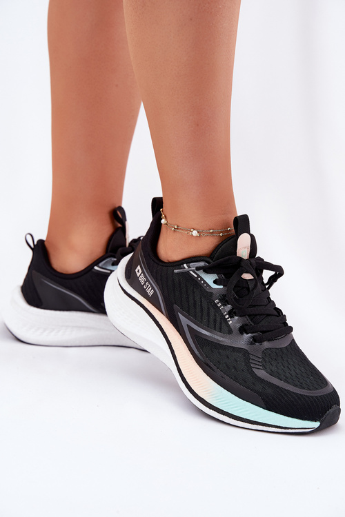 Жіноче Спортивне Взуття Big Star RR274A160 HI-POLY SYSTEM Чорне