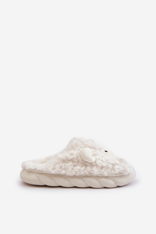 Жіночі пухнасті тапочки з мотивом вівці Біла Фея