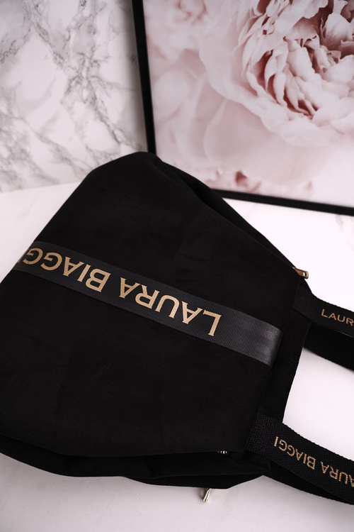 Сумка через плече LAURA BIAGGI Suede Black