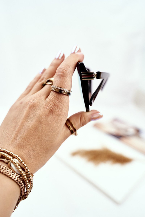 Жіночі сонцезахисні окуляри Prius PR-V14 Black Red Mirror Glass