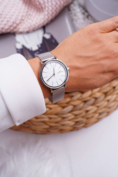 Жіночий годинник Giorgio & Dario Mesh Silver Oreno
