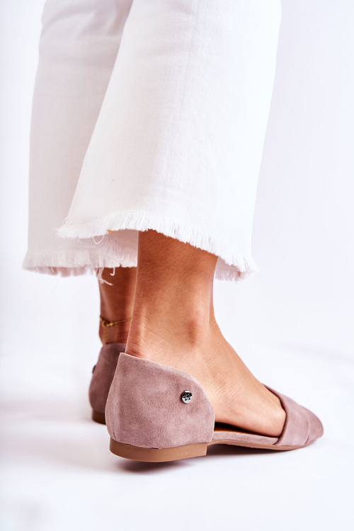 Замшеві босоніжки Maciejka 03615-02 Коричневий