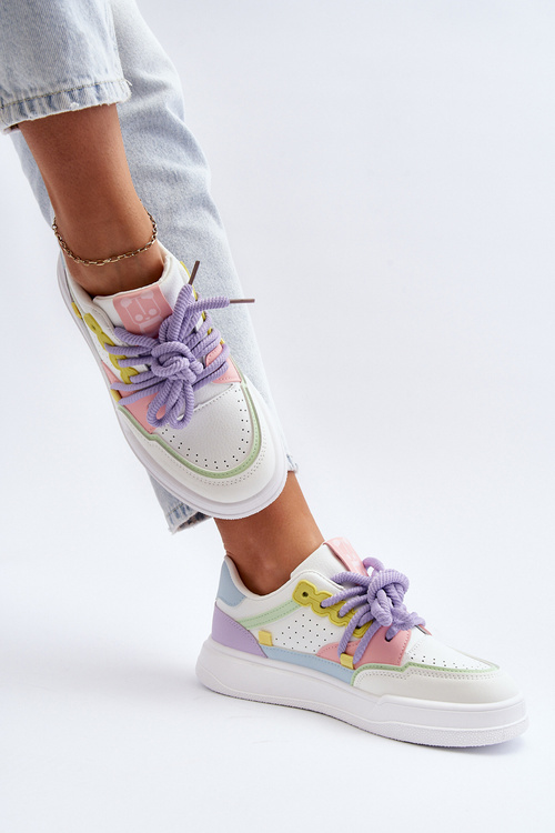 Жіночі кросівки з еко шкіри Multicolor Avanalis