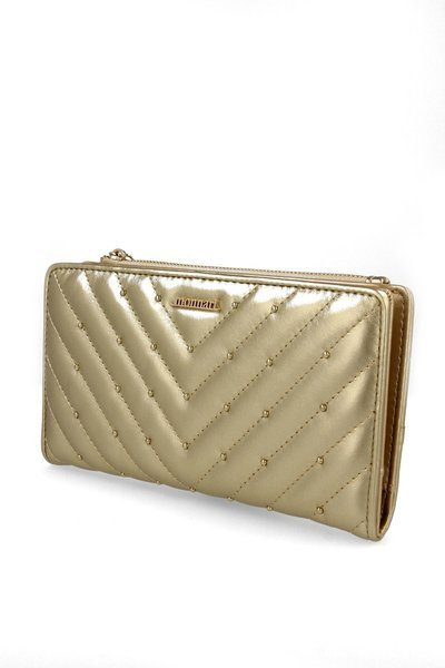 Жіночий гаманець MONNARI PUR0010-023 Стегане золото