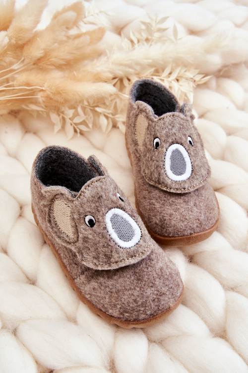 Дитячі тапочки Befado Koala 620P002 Бежеві