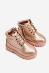 Дитячі черевики Trappers утеплені Pink Gold Dexter