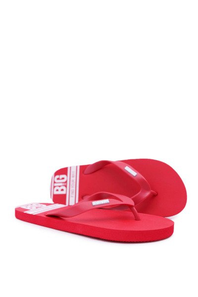 Чоловічі шльопанці Big Star Red AA174416