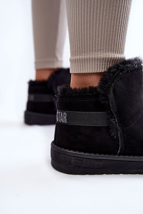 Жіночі зимові черевики Big Star KK274622 Чорні