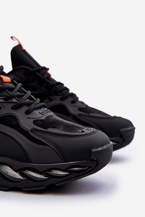 Чоловічі спортивні кросівки HI-POLY SYSTEM Big Star NN174382 Чорні