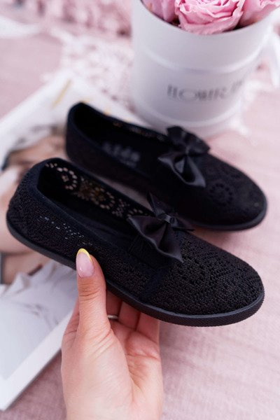 Дитячі молодіжні черевики для тенісу на шнурівці Чорні Dudi