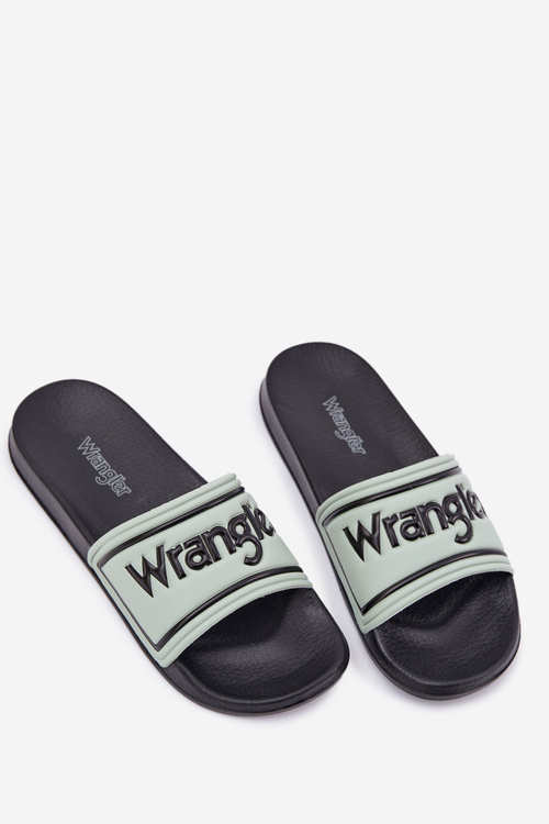 Чоловічі Сандалі WRANGLER AVERELL SLIDER MEN LOW 20251042.52D Світло-зелені