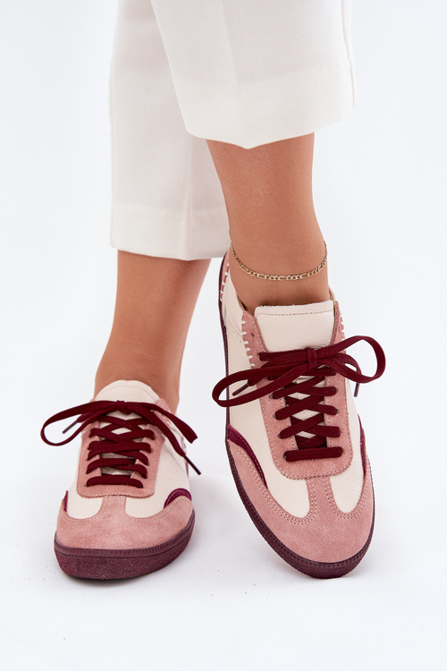 Жіночі Шкіряні Кросівки Zazoo N1220 Бежеві