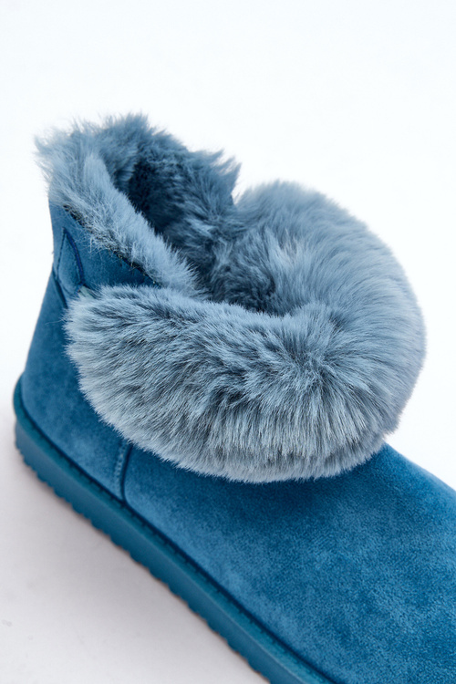 Жіночі зимові чоботи з прикрасами Blue Siriol