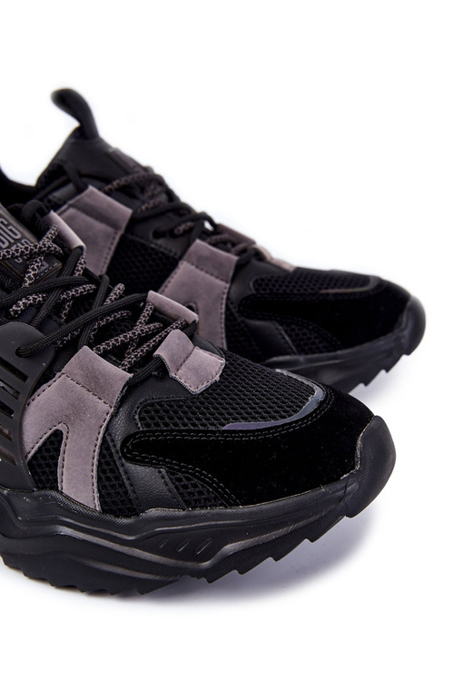 Легке чоловіче спортивне взуття Big Star KK174054 Чорний