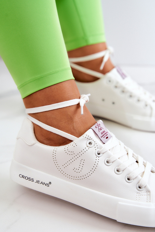 Жіночі низькі кросівки Cross Jeans JJ2R4053C білі
