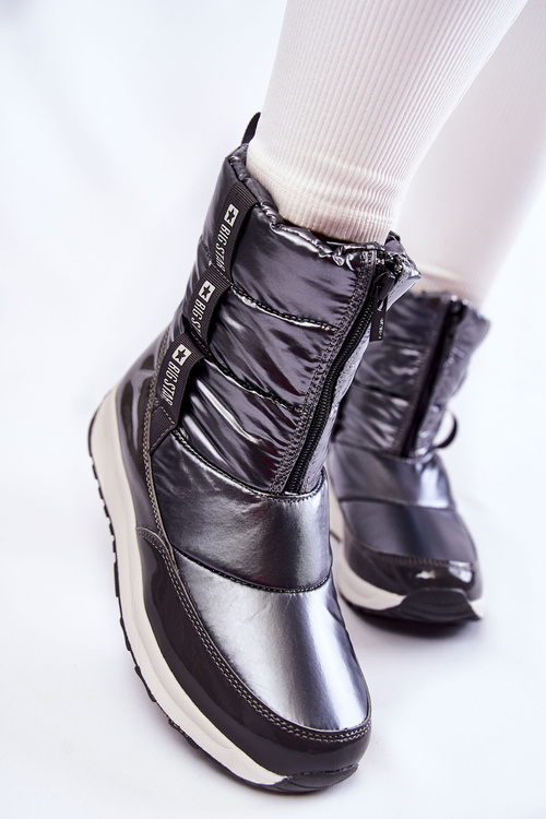 Чоботи жіночі Big Star KK274391 Темно-сірі