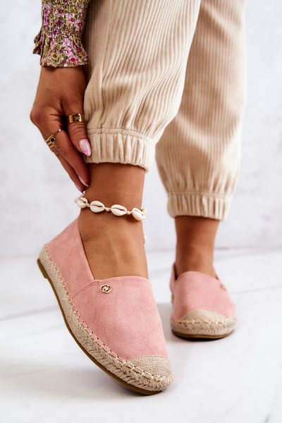 Жіночі замшеві еспадрільї Рожевий Хоакін