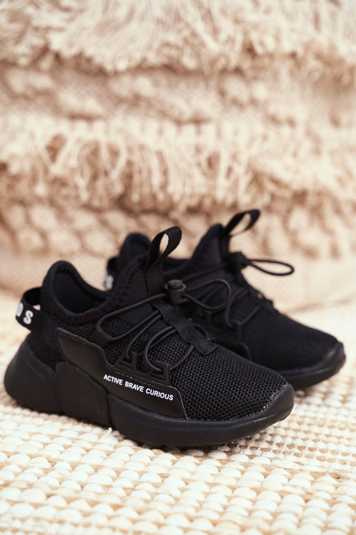 Дитяче спортивне взуття чорного кольору ABCKIDS B012210073