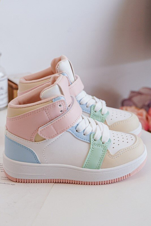 Високе дитяче спортивне взуття Multicolor Teredite