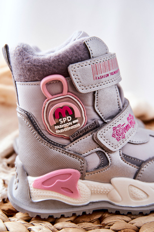 Дитячі утеплені зимові черевики Silver Nemi