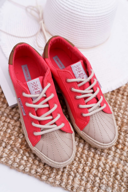 Кросівки жіночі Cross Jeans рожеві DD2R4096