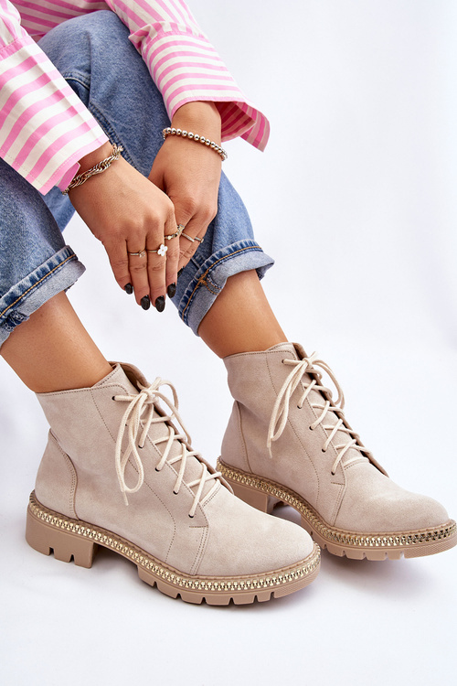 Черевики Lewski Shoes 3285 Світло-бежевий