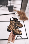 Чоботи дитячі на блискавці леопардові Dafne