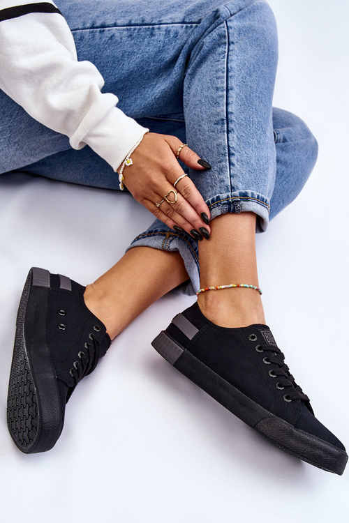 Жіночі низькі кросівки Big Star LL274038 Чорні