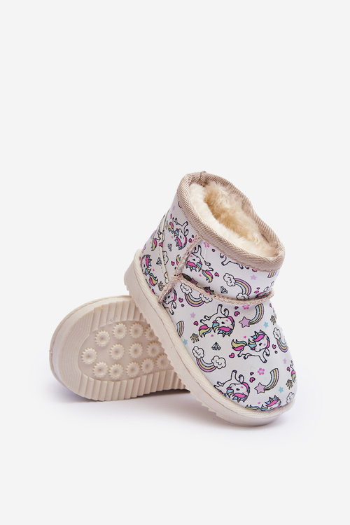 Дитячі сноуборди з малюнком бежеві Elenet