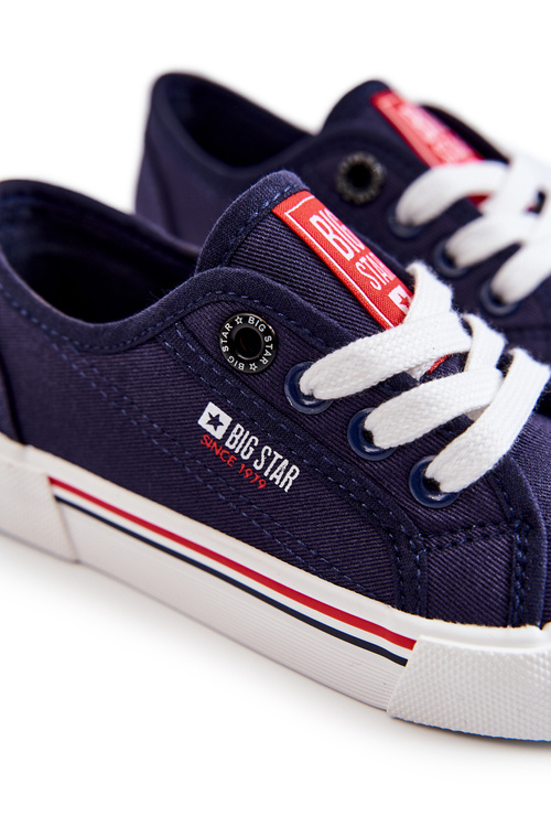 Дитячі низькі кросівки Big Star JJ374173 Темно-сині