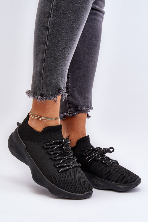 Жіноче чорне спортивне взуття Juhitha