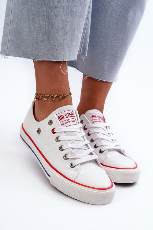 Жіночі кросівки Big Star NN274656 HI-POLY SYSTEM Білі