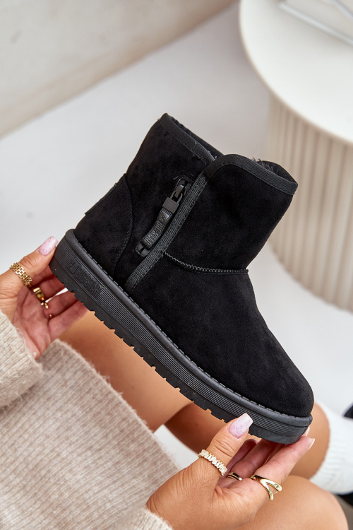 Жіночі зимові черевики Big Star OO274A163 Чорні