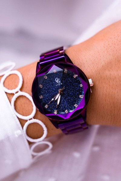 Жіночий годинник GG Luxe Purple Avalan