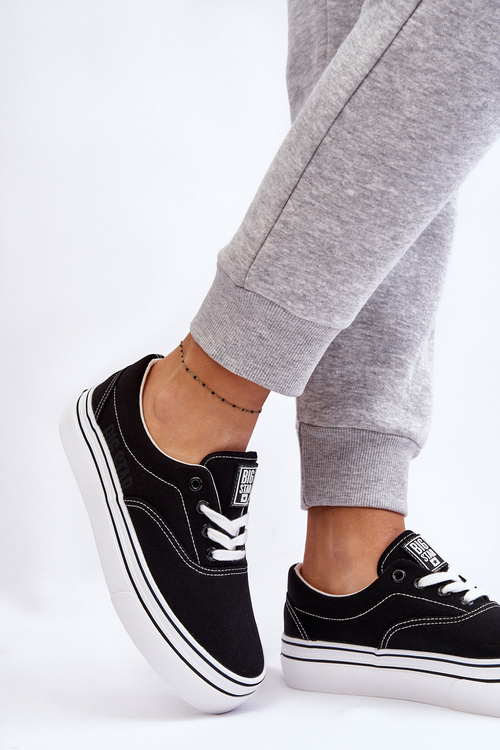 Жіночі кросівки на платформі Big Star LL274230 Чорні