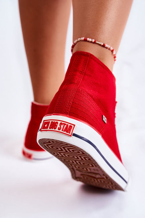 Жіночі високі кросівки Big Star DD274334 Red