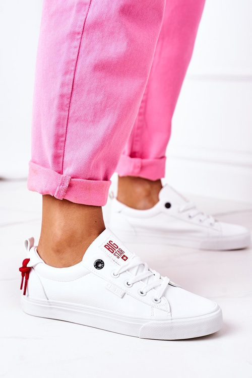 Жіночі шкіряні кросівки BIG STAR GG274160 Білі